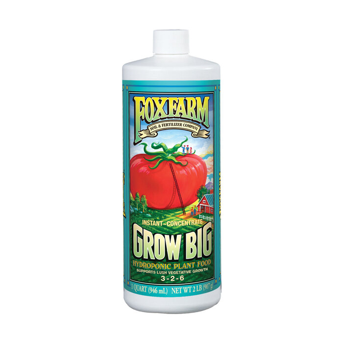 FoxFarm - Grow Big Hydro Liquid Concentrate, 1 qt