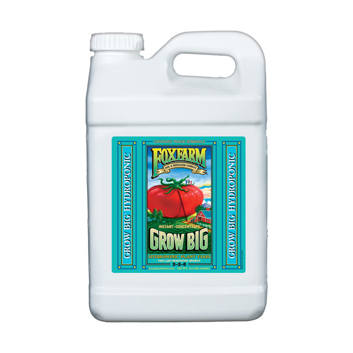 FoxFarm - Grow Big Hydro Liquid Concentrate, 2.5 gal