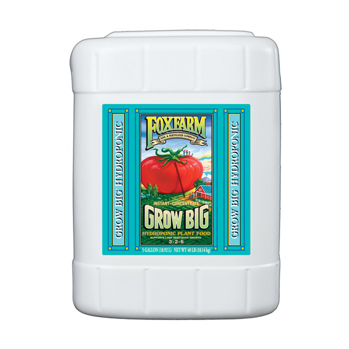 FoxFarm - Grow Big Hydro Liquid Concentrate, 5 gal