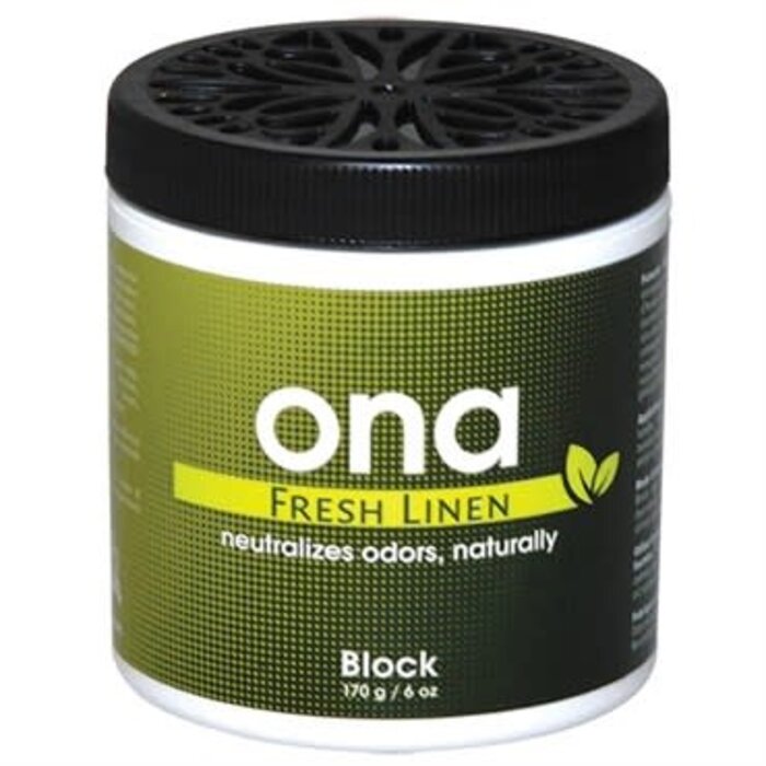 Ona Products - Block Fresh Linen 6 oz