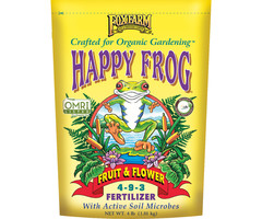 FoxFarm - Happy Frog Fruit & Flower Fertilizer, 4 lb bag