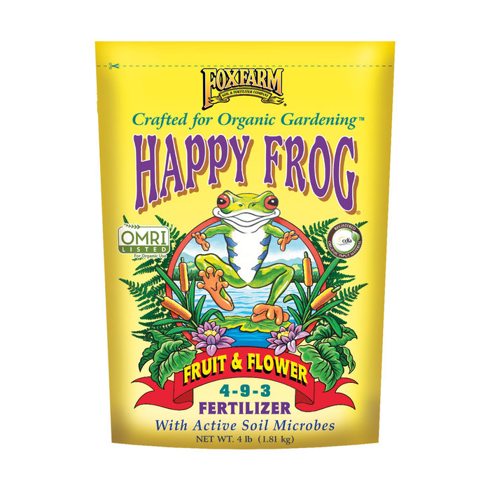FoxFarm - Happy Frog Fruit & Flower Fertilizer, 4 lb bag