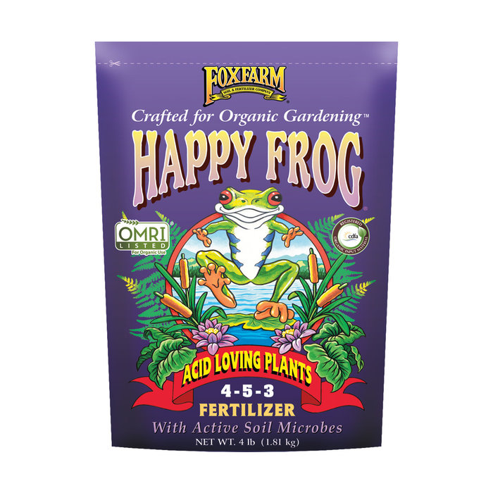 FoxFarm - Happy Frog Acid Loving Plants Fertilizer, 4 lb bag