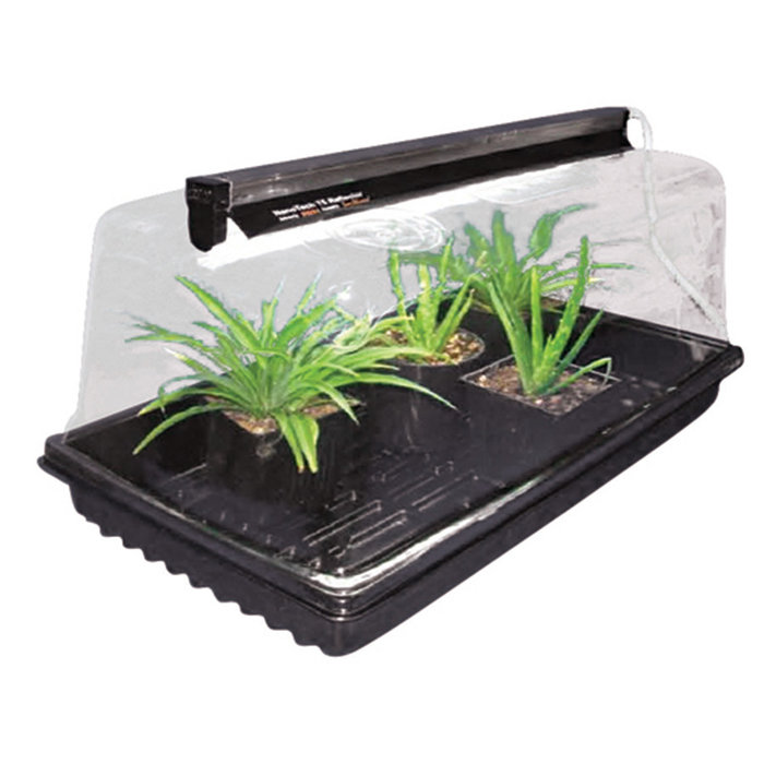 Super Sprouter - Ultra Clear Vented Humidity Dome 7 in w/ Light Tracks