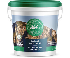 Gaia Green - Basalt Rock Dust, 2 kg U.S. (NA02)