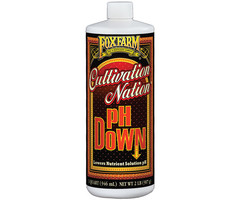 FoxFarm - Cultivation Nation pH DOWN, 1 qt,