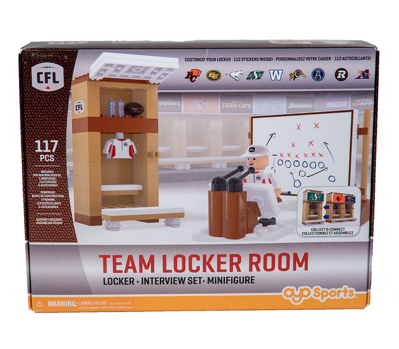 OYO CFL Team Locker Room Set