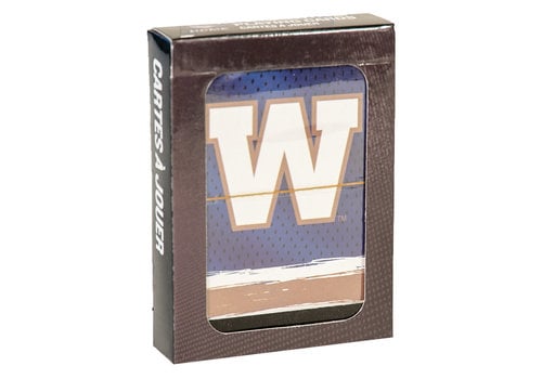 The Sports Vault Blue Bombers Playing Cards
