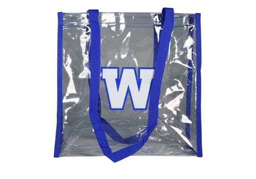 Winnipeg Football Club Clear Plastic Reusable Bag