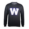 Blue Bombers Brand Dark Heather Primary W Crew Neck Sweatshirt
