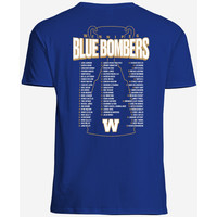 Bulletin 2021 Grey Cup Champions Roster Royal Tee