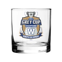 TSV - 2021 Grey Cup Champions 11oz Rocks Glass
