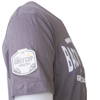New Era Back To Back Grey Cup - Grey Tee