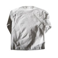 Youth Primary W Ash Grey Long-sleeve