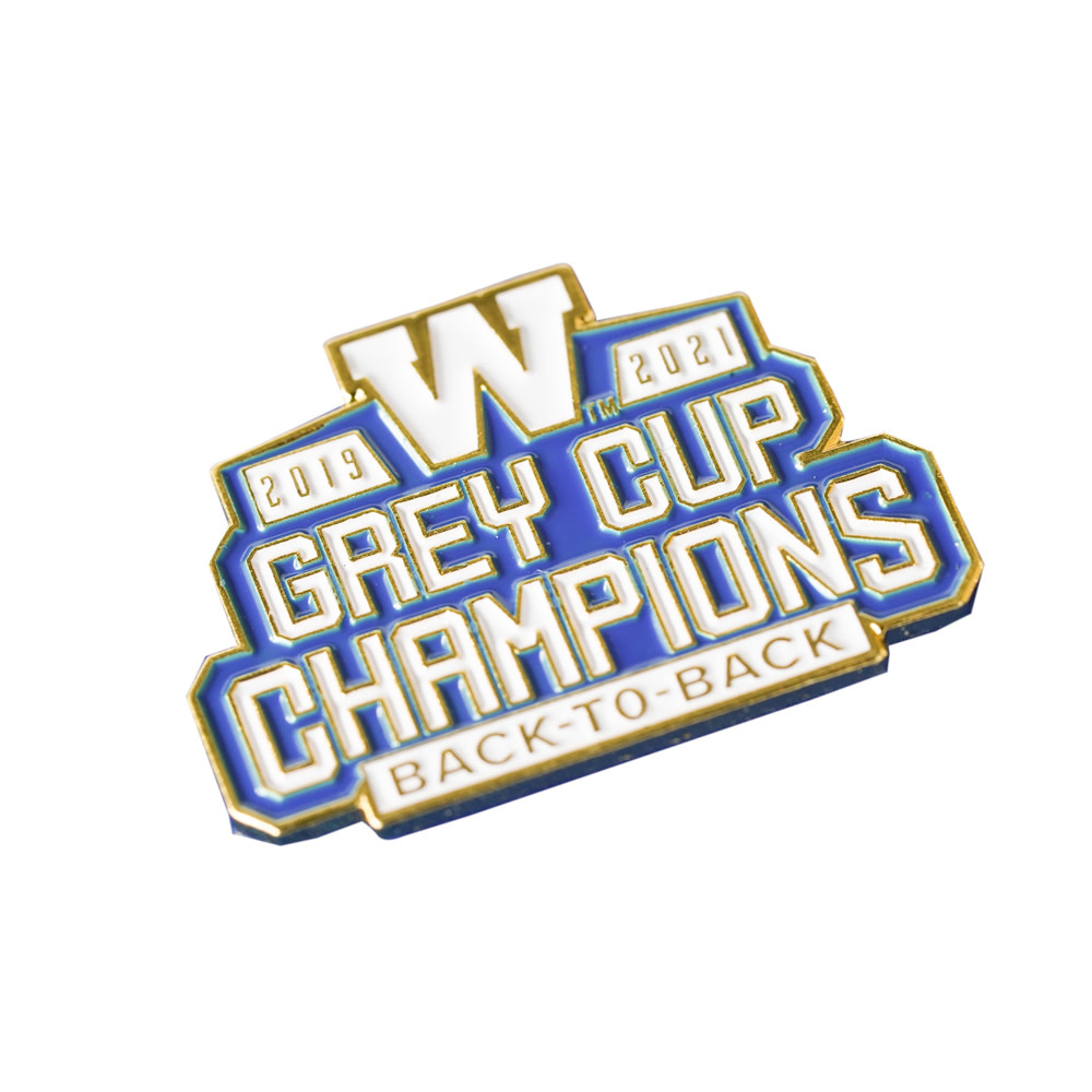 Blue Bombers Back to Back Grey Cup Pin The Bomber Store