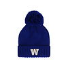 Ladies Embroidered W Heavy Knit Toque