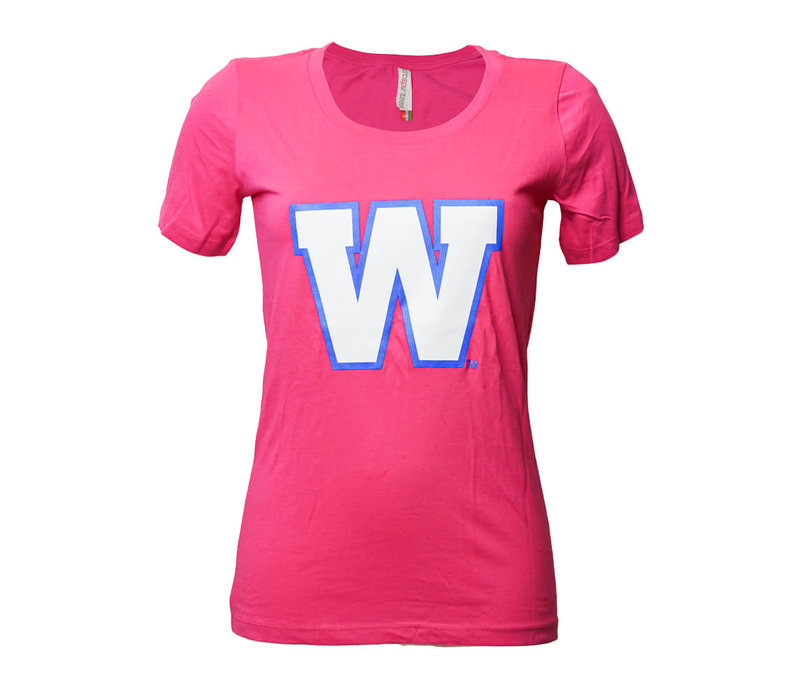 Women's Pink Scoop Tee