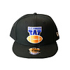 New Era 950 Black Retro Logo Black Snapback Cap