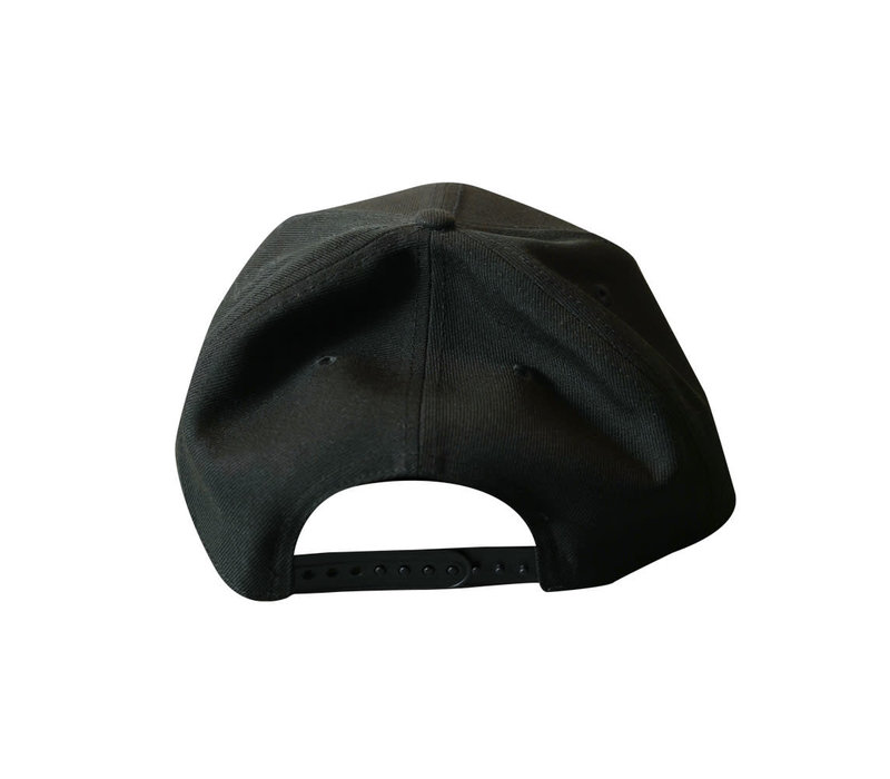 950 Black Retro Logo Black Snapback Cap