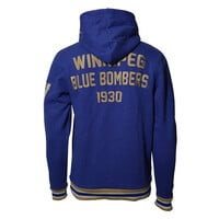 NE Men's Throwback Royal Hoodie