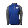 New Era NE Men's Active Royal/Grey 1/4 Zip