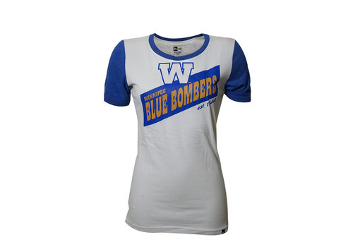 New Era NE Women's Throwback White Tee