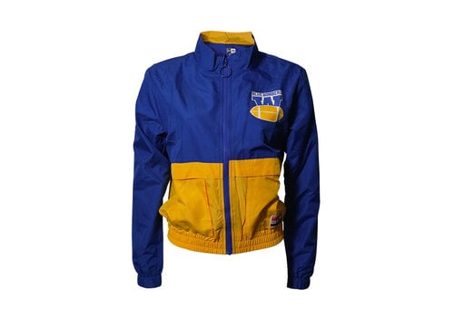 New Era NE Women's Throwback Blue/Gold Jacket