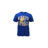 Bulletin Men's WBB Helmet Royal Tee