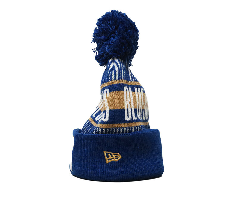 New Era Youth Blue Bombers Knit Striped Toque