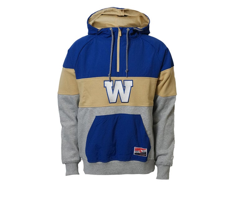 NE Men's Throwback 1/4 Zip Hoodie