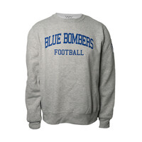 Bulletin Men's BB Football Grey Crewneck