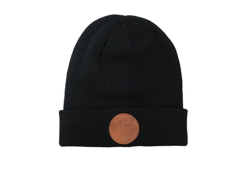 Gertex Gertex Men's Faux Patch Black Cuff Beanie