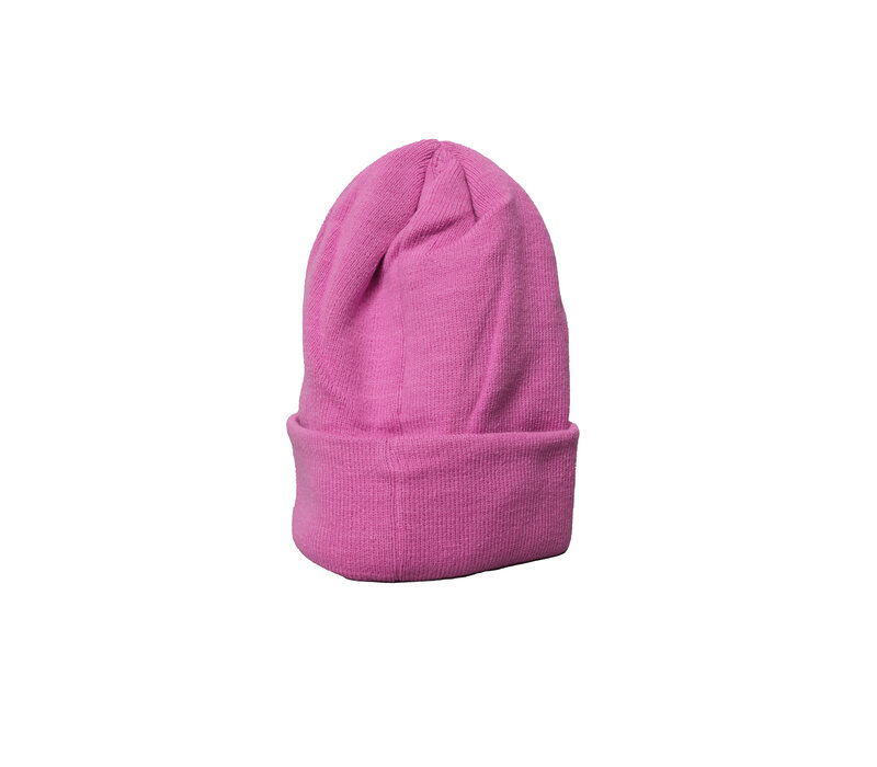 Ladies Faux Patch 2023 Pink Collection Beanie