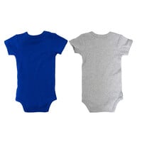 Infant 2 Pack Blue/Grey Bodysuit