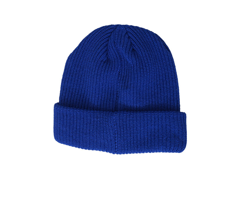 Gertex Men's Heavy Knit Shot Cuff Royal Beanie