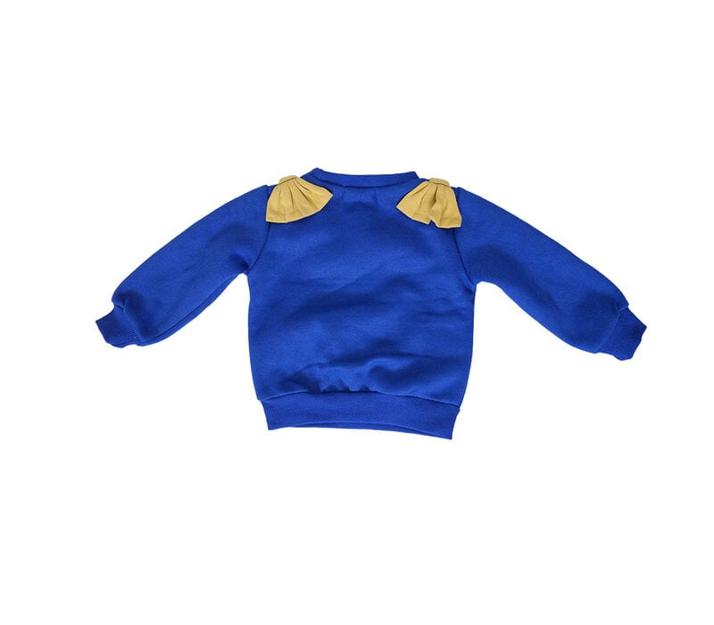 Hayhay Toddler Royal Bow Fleece Crew