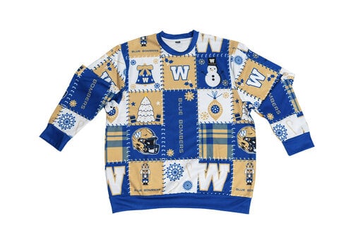 KDI Holiday Square Printed Ugly Sweater