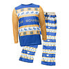 KDI Blue Bombers Striped Pajamas