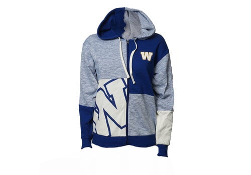 Norm Smiley Sales Inc. 4Her Left Field Royal/White FZ Hoodie
