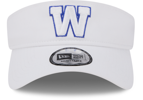 New Era NE White Visor