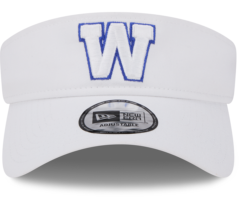 NE White Visor