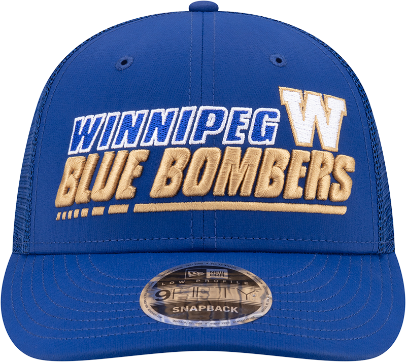 BLUE BOMBER S LOGO HAT BLUE BOMBER S LOGO HAT