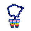 Pride Logo primary W Fan Chain