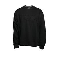 Bulletin Men's Chenille Black on Black Crew