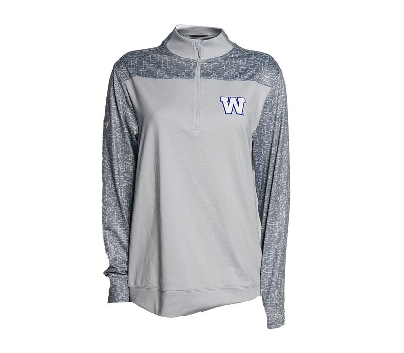 LW Men's Siren Cool Grey 1/4 Zip Up