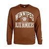 New Era NE Men's Turf24 Brown Crewneck