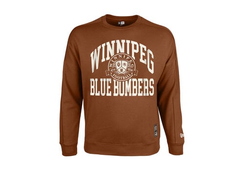 New Era NE Men's Turf24 Brown Crewneck