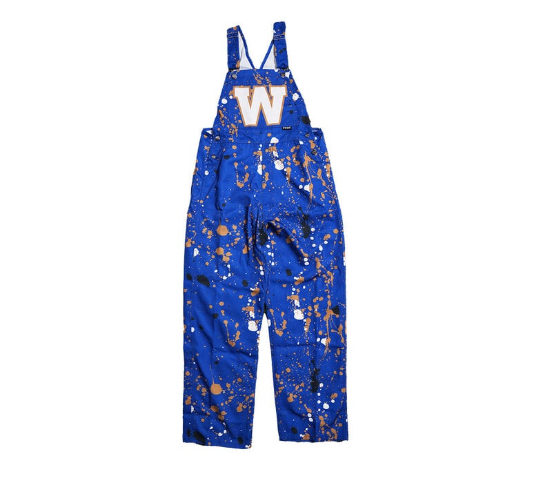 Adult Splatter Paint Overalls