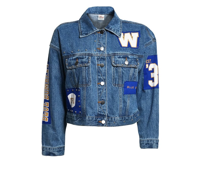 Women's Game Ball Denim Jacket