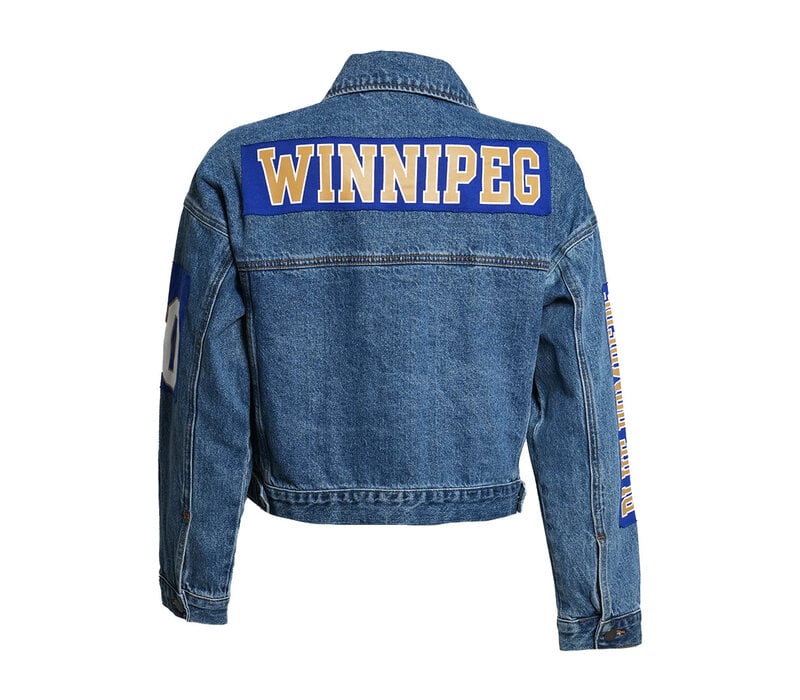 Women's Game Ball Denim Jacket